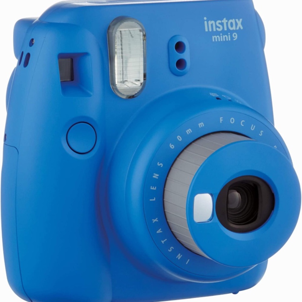 Fujifilm Instax Mini 9 Instant Camera, Cobalt Blue